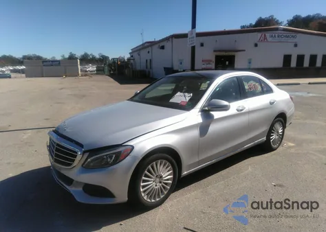 2017 Mercedes-Benz C 300 Luxury 4Matic from USA, damaged, VIN 55SWF4KB7HU206216